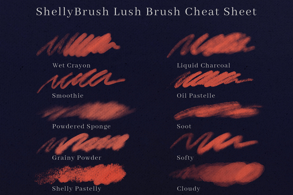 Procreate Digital Brushes + Canvas, a Brush Add-On by Shelly Laslo Illustration (Photo 8 of 10)