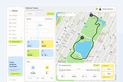 FitMove - Fitness Dashboard, an UI Kit Template by peterdraw (Thumbnail 5 of 7)