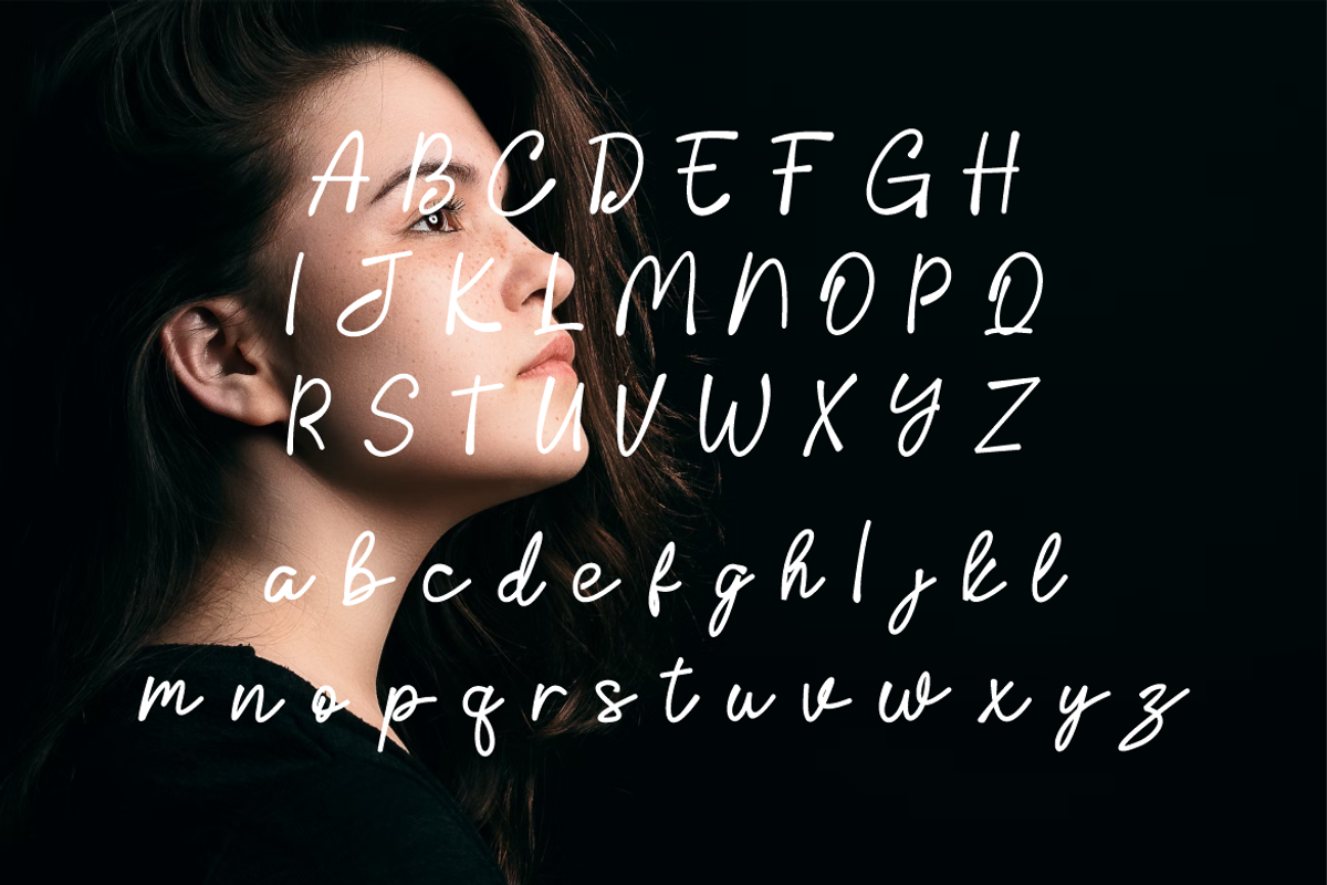 Ebrillens Handwritten Font., a Handwritten Font by VectorCraft (Photo 4 of 5)