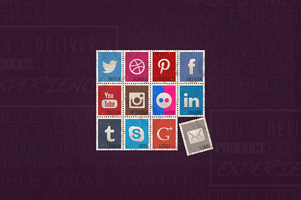Social Media Stamps
