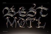 Chrome Text Styles Bundle - 50% OFF, a Layer Style Add-On by Hyperpix Productions (Thumbnail 24 of 47)