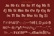 Lionkin Stylish Blackletter Font, a Blackletter Font by timelesstype.co (Thumbnail 18 of 20)