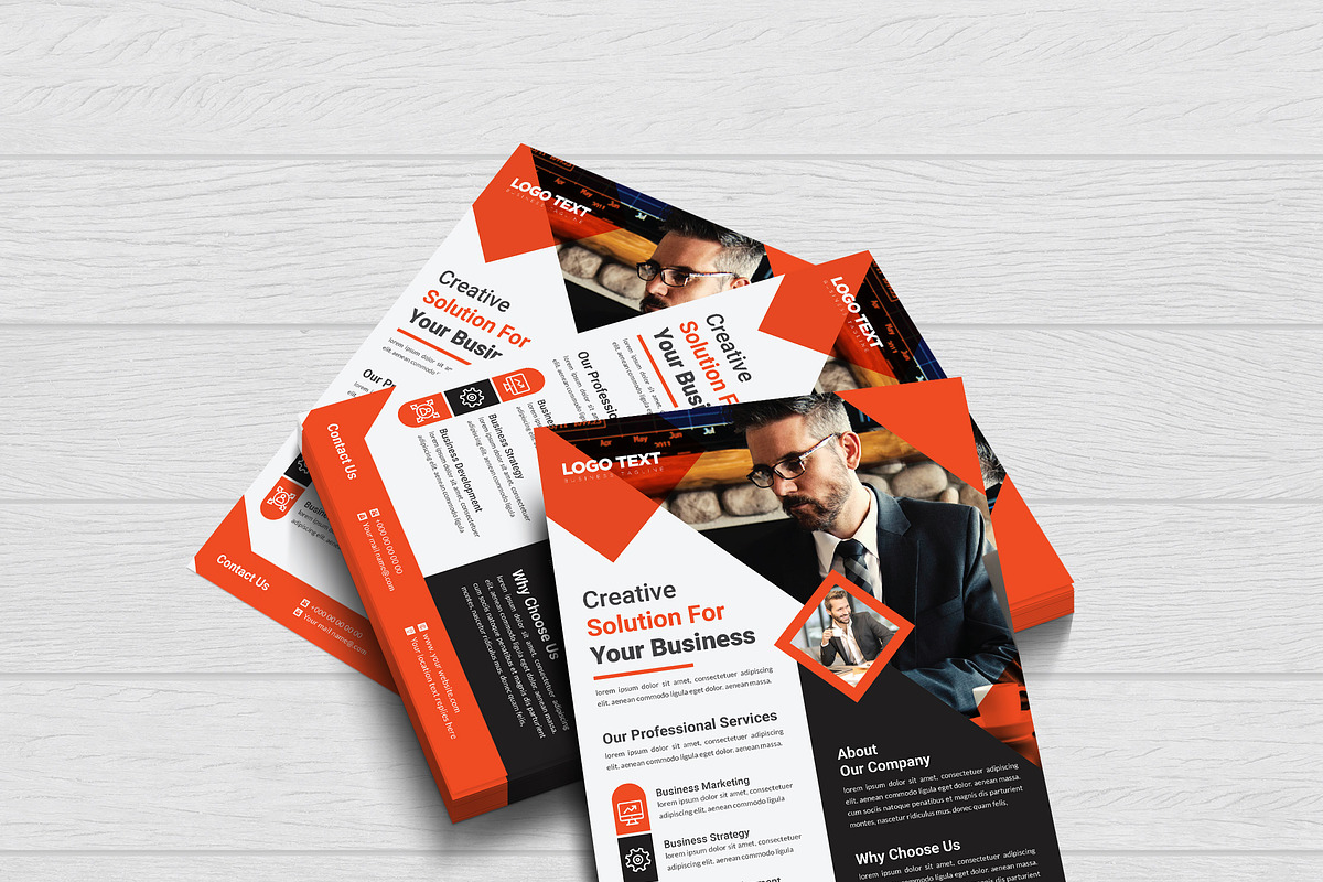 Corporate Business Flyers Bundle, a Flyer Template by MRI STUDIO (Photo 4 of 12)