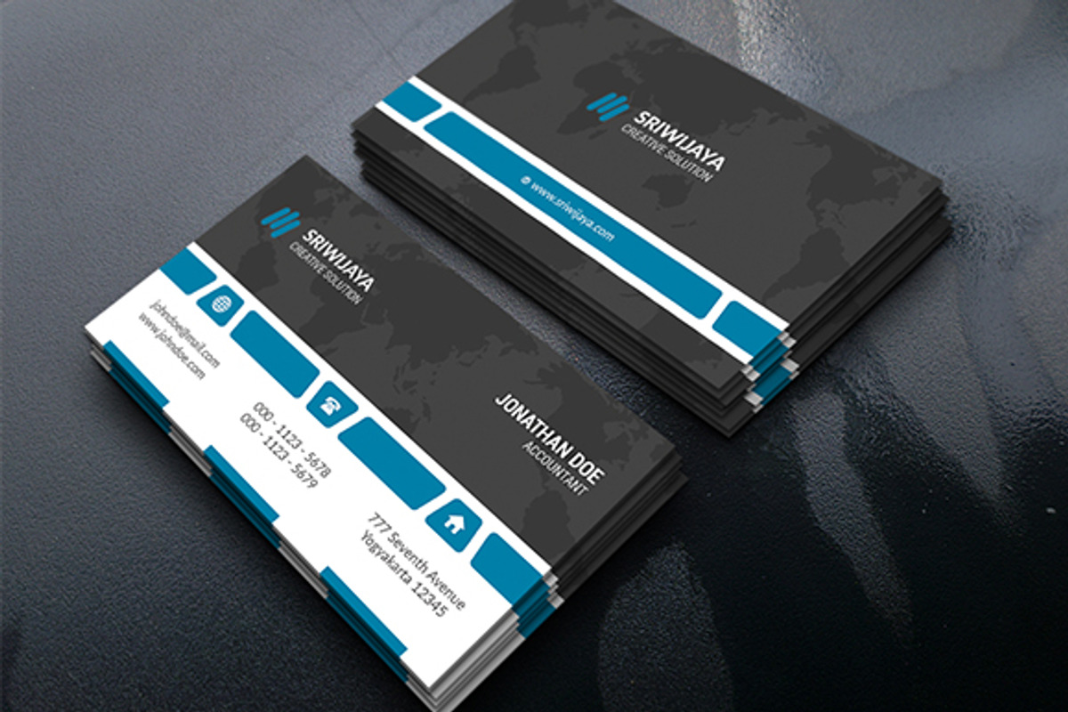 Corporate Business Card Bundle, a Business Card Template by InfinityArt (Photo 5 of 5)