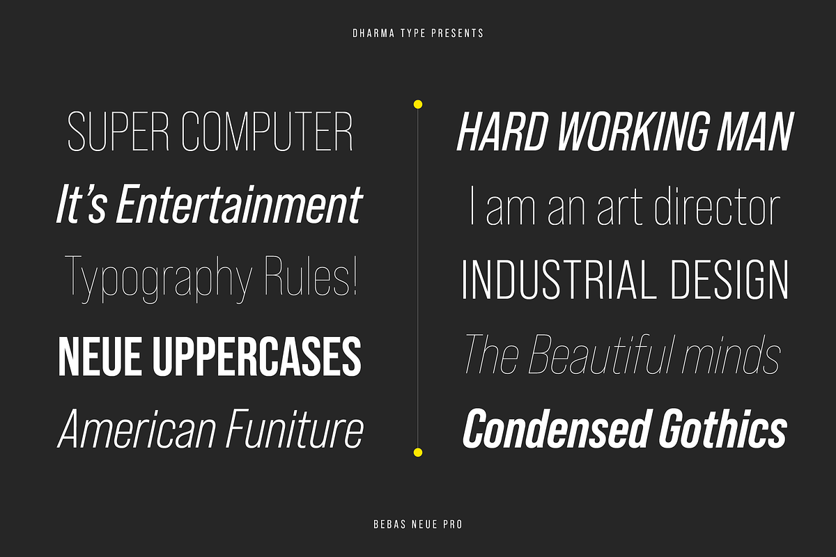 Bebas Neue Pro - Book Italic preview 8