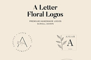 520 A to Z Floral Logos Bundle, a Branding & Logo Template by AN Productions (Thumbnail 3 of 223)