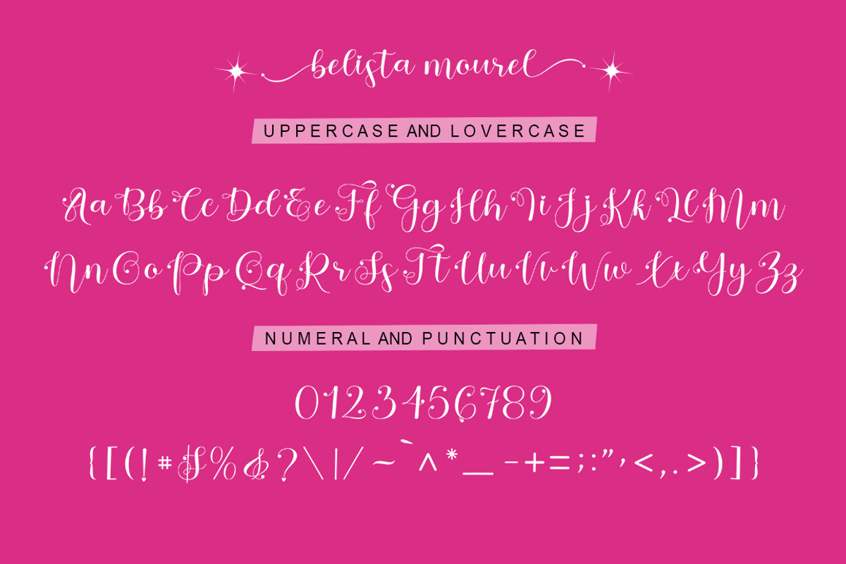 Belista Mourel, a Script Font by TM Type (Photo 7 of 8)
