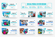 Holiday travel agency Facebook cover, a Social Media Template by Mk_Studio (Thumbnail 1 of 10)