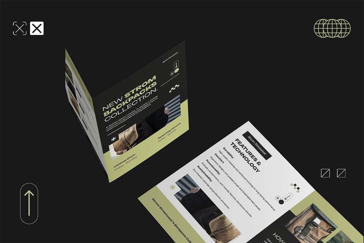 Strom - Bifold Brochure, a Brochure Template by StreaksideStd (Photo 3 of 3)