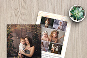 Christmas Card Template, a Card Template by Rovena Design (Thumbnail 2 of 4)