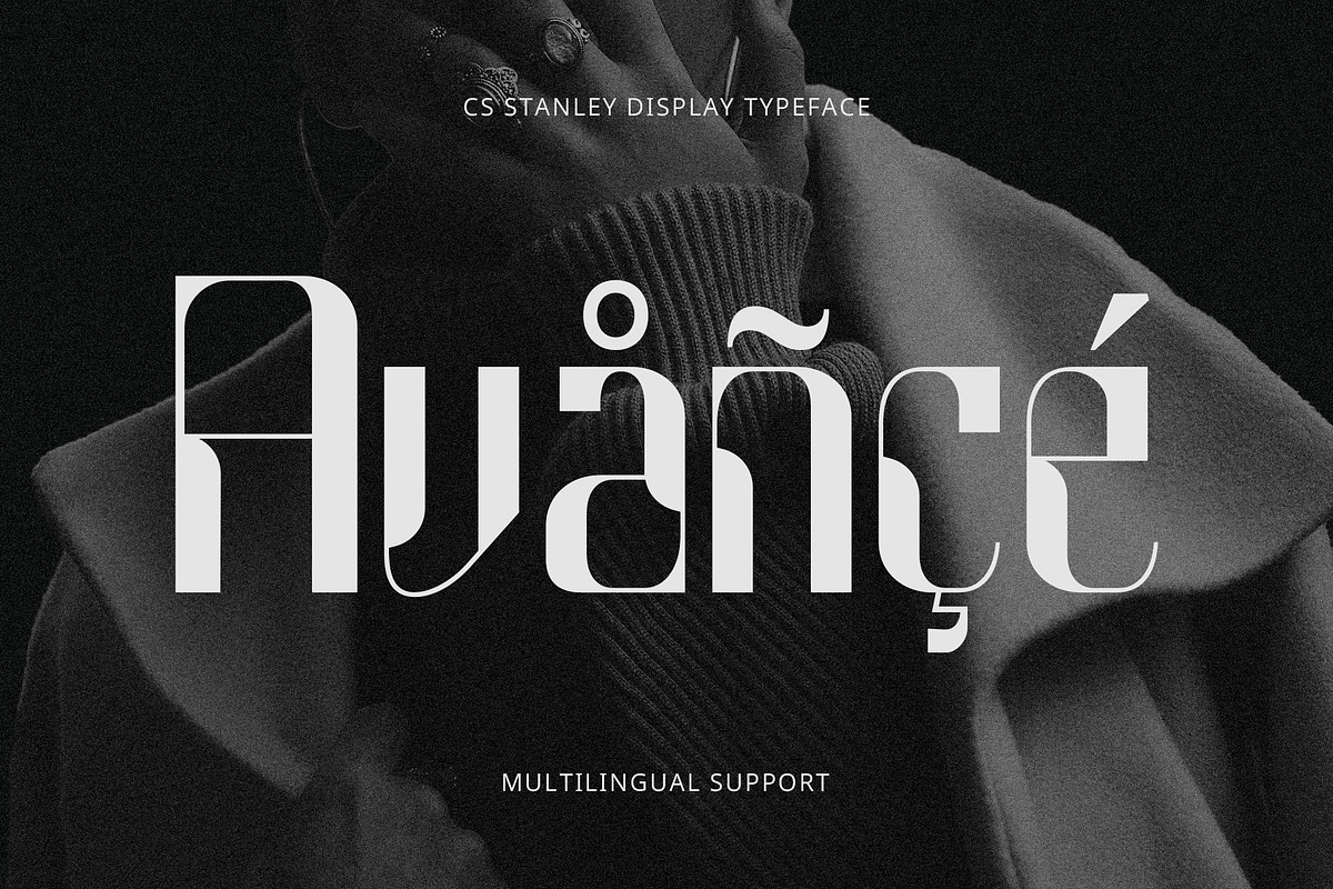 CS Stanley – Techno Font, a Sans Serif Font by Craft Supply Co. (Photo 7 of 8)
