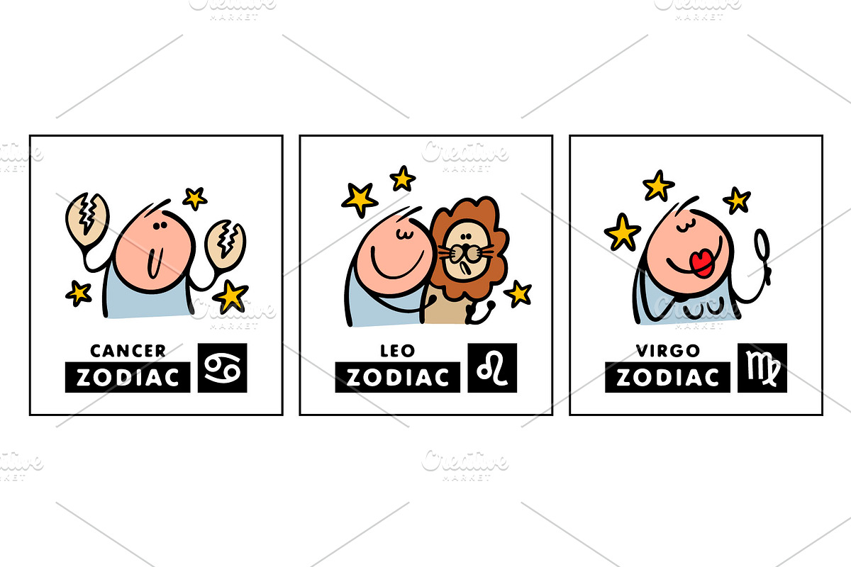 Zodiac signs, a Person Illustration by eka panova (Photo 3 of 5)
