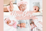 NEWBORN Mobile Lightroom Presets, an Action Add-On by 123PRESETS.COM (Thumbnail 1 of 9)