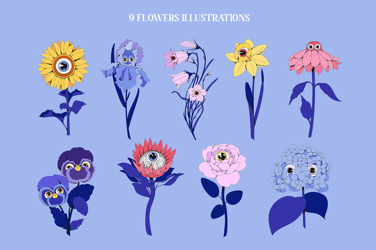 Suspicious Flowers: illustrations, an Illustration by marmarina (Photo 2 of 13)