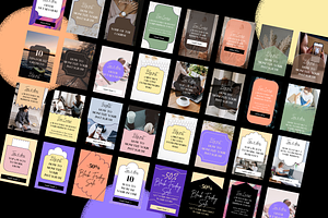 35 Vibrant Pinterest Templates