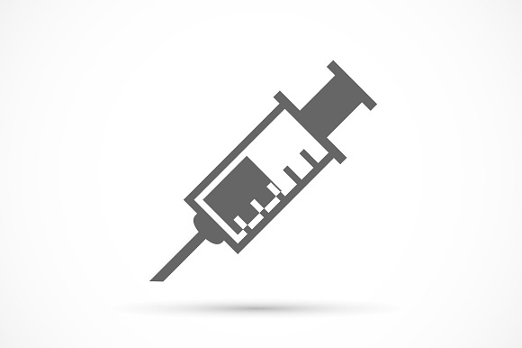 Medical Syringe Icon