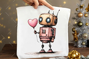 Whimsical Valentine's Day Clipart, an Illustration by OK Design (Thumbnail 6 of 6)