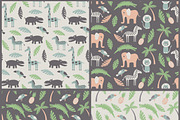 African Animals Clipart and Patterns, a Pattern Graphic by marmarto (Thumbnail 2 of 2)
