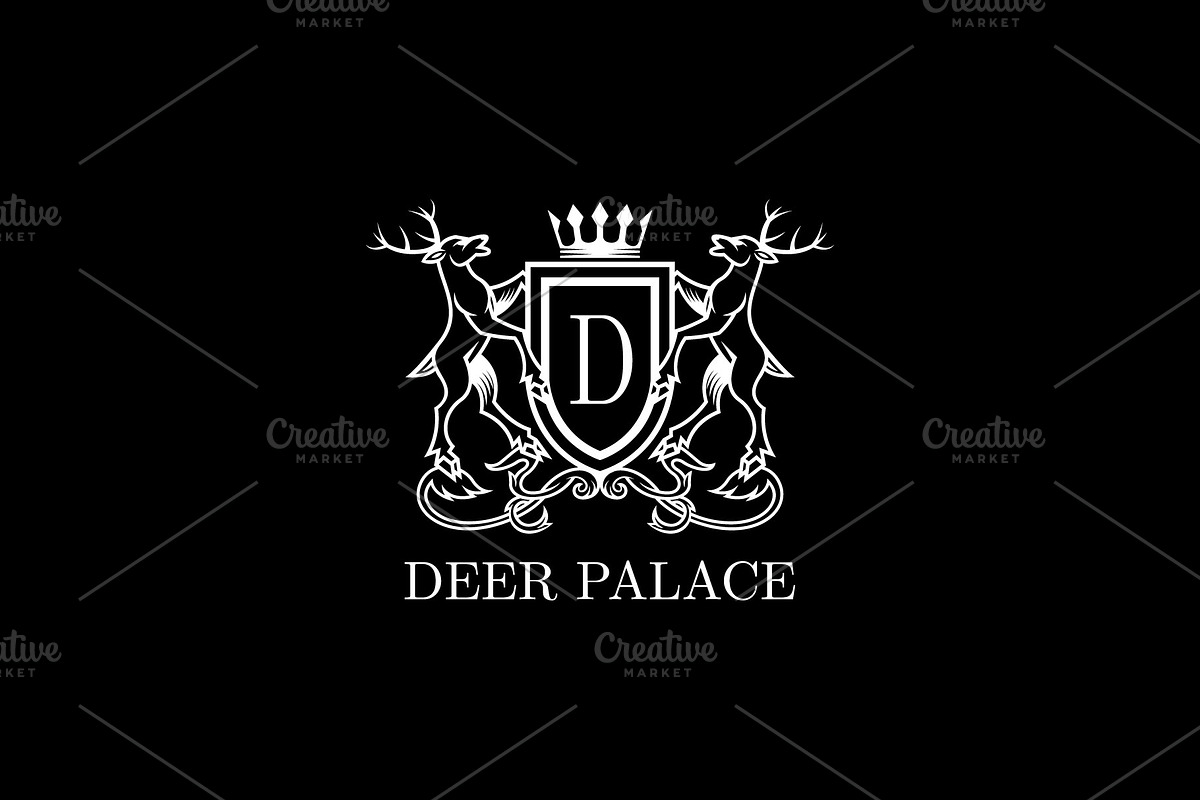 Deer Palace - Letter D Shield Logo, a Branding & Logo Template by ashenterprise (Photo 2 of 3)