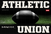 Athletic Union - College Typeface, a Slab Serif Font by HipFonts (Thumbnail 2 of 18)