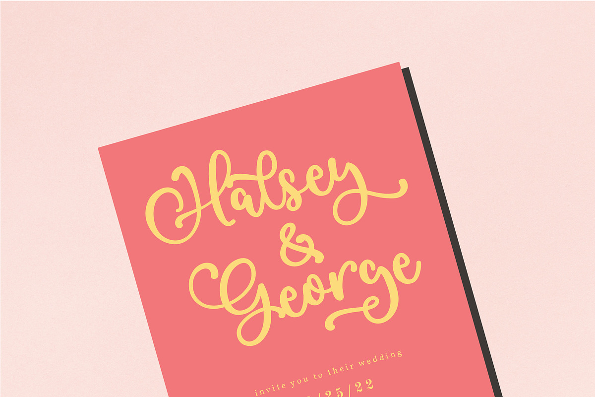 Apple and Sugar Font, a Script Font by etigletters (Photo 6 of 9)