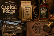 Capital Forge, a Slab Serif Font by Wow Magic (Thumbnail 2 of 4)