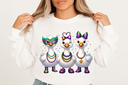 Funny Coquette Goose Mardi Gras, an Illustration by designcity5 (Thumbnail 4 of 9)