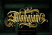 Black Famous Typeface, a Blackletter Font by alit design (Thumbnail 9 of 20)