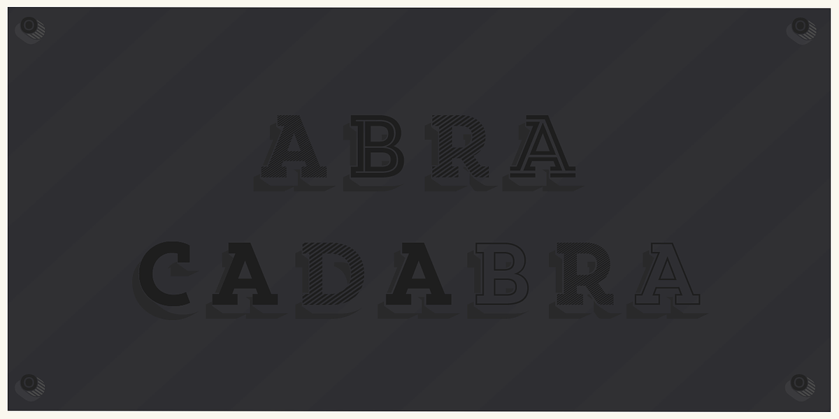Core Magic, a Slab Serif Font by S-Core (Photo 5 of 6)