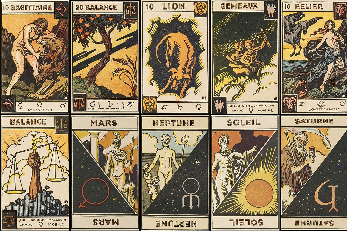 Vintage Tarot Card Illustrations, an Animal Illustration by Dene Studios (Photo 5 of 7)