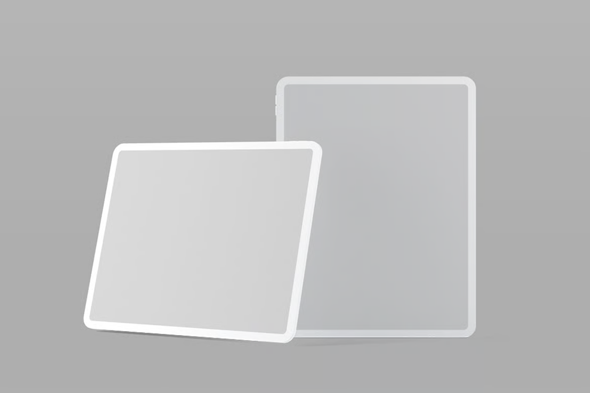 Tablet Mockup - Front & Perspective, an iPad Mockup by graphicsauce (Photo 5 of 5)