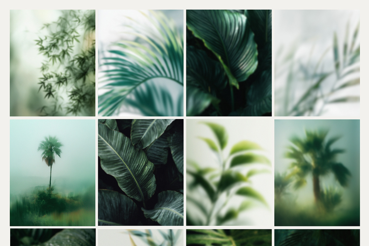 Abstract Blurry Botanical Bundle, a Background Graphic by Lana Elanor (Photo 16 of 20)