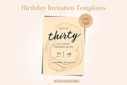 DIY Birthday Invitations, an Invitation Template by Hell Yeah Designs (Thumbnail 1 of 3)