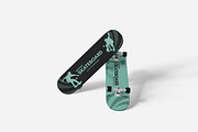 Skateboard Mockup, a Product Mockup by bimockup (Thumbnail 2 of 6)