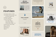 Writers Social Media Vol.5 for CANVA, a Social Media Template by September 5th (Thumbnail 2 of 24)