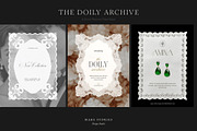 Doily Lace and Paper Vintage Frames, an Object Graphic by Make Stories Studio (Thumbnail 7 of 7)