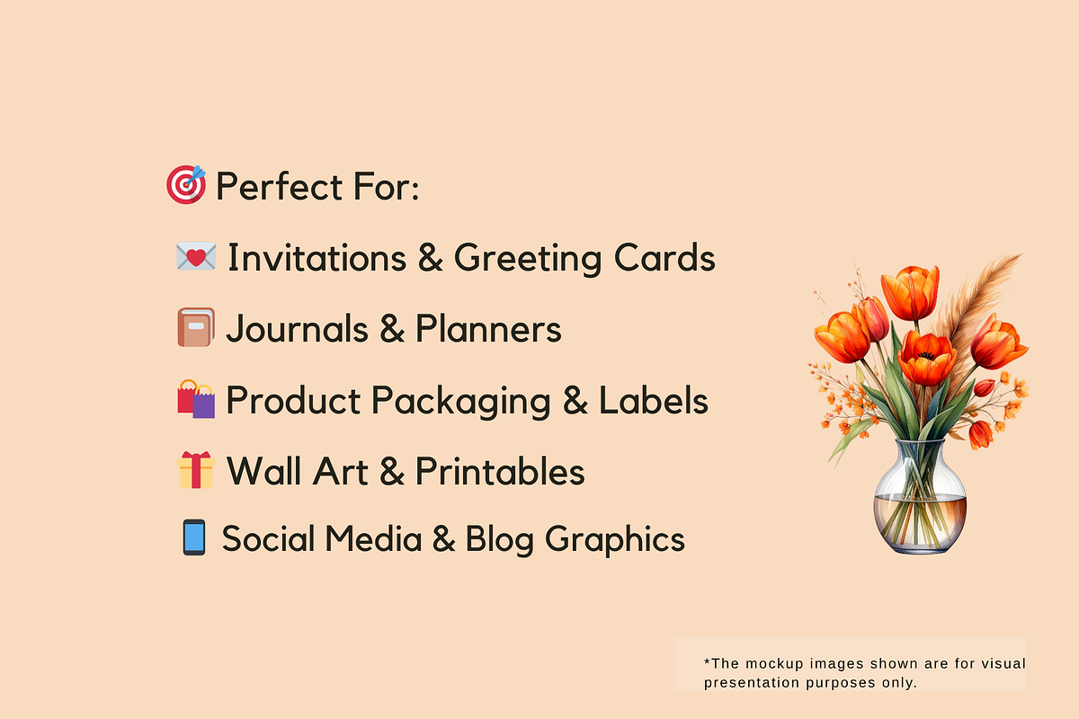 Autumn Flower Vase Graphics Bundle, a Decorative Illustration by Daffodil Dream Studio (Photo 3 of 3)
