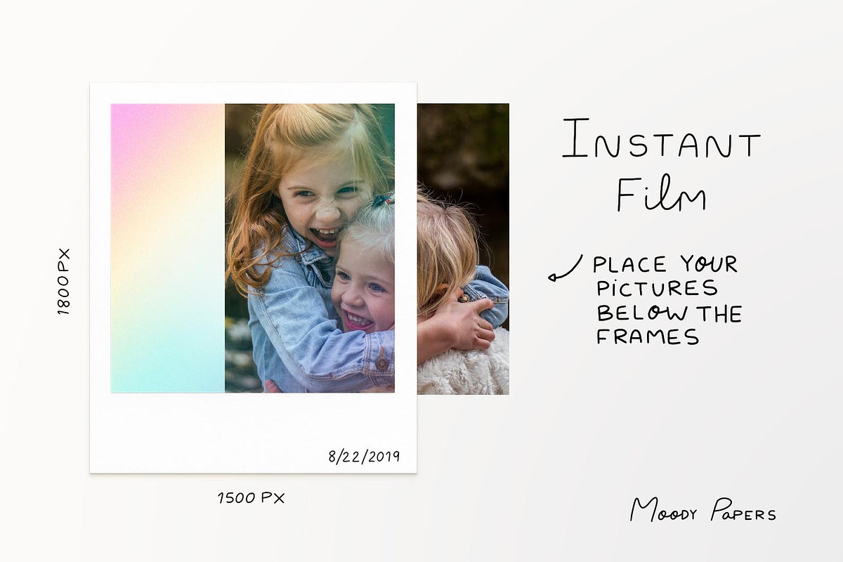 Instant Film Clipart, an Object Graphic by MoodyPapers (Photo 2 of 4)