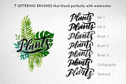 Watercolor Lettering Kit, a Brush Add-On by Letter Elfa Studio (Thumbnail 4 of 11)