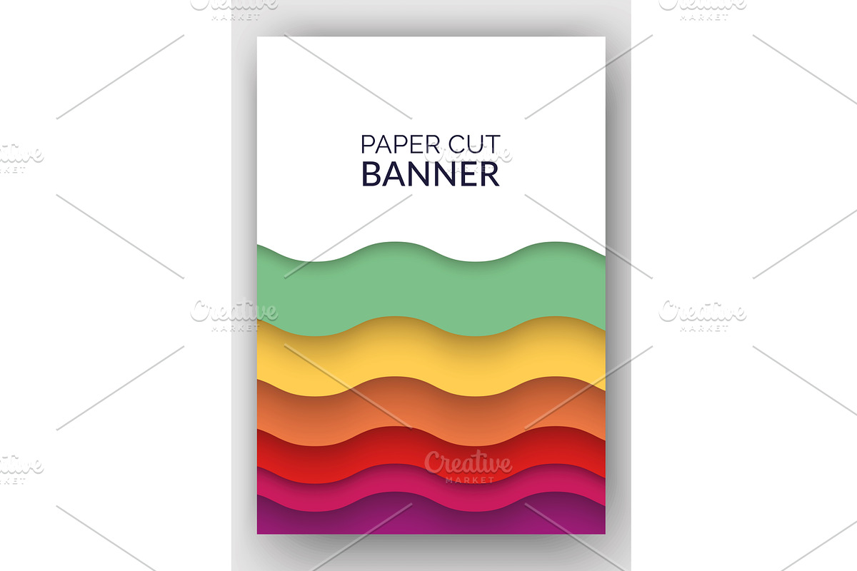 Abstract background with color waves, an Illustration by robuart