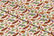 Autumn botanical seamless patterns, an Illustration by Kate Lanbina (Thumbnail 10 of 13)
