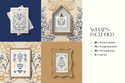 Art Nouveau | Wall Art Collection, an Object Graphic by Leleka.Store (Thumbnail 3 of 21)