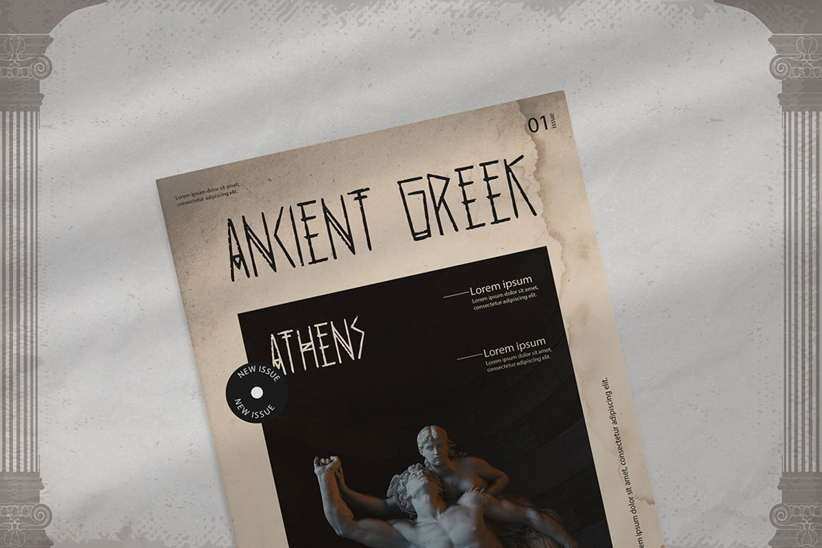 Gerotis - Greek Font Style, a Font by Typefactoryco (Photo 6 of 8)