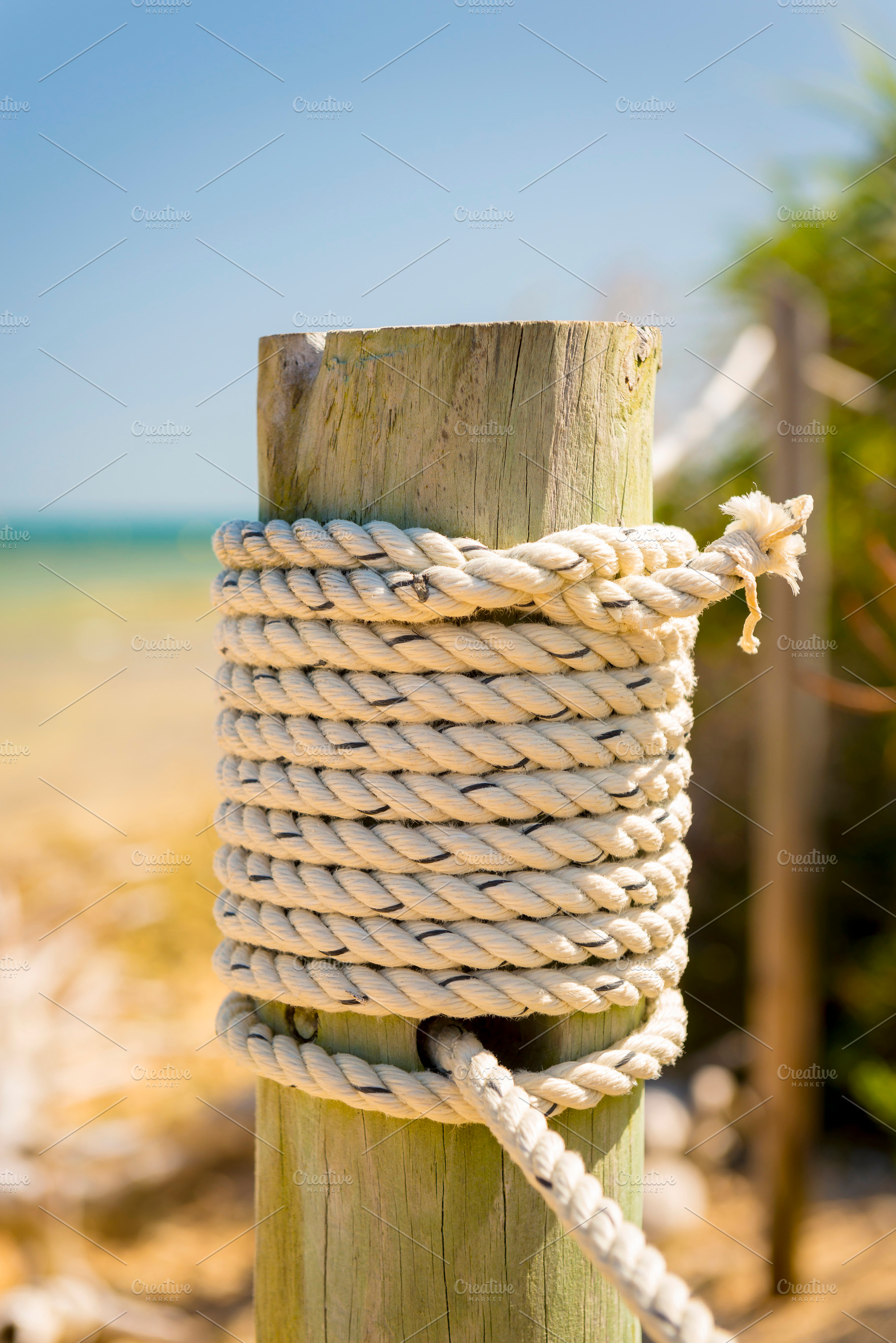 Marine Rope, an Abstract Photo by THP Creative