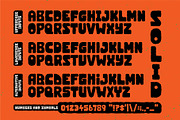 Odd Font | Wobbly Blocky Font, a Sans Serif Font by HeyAidan (Thumbnail 2 of 6)