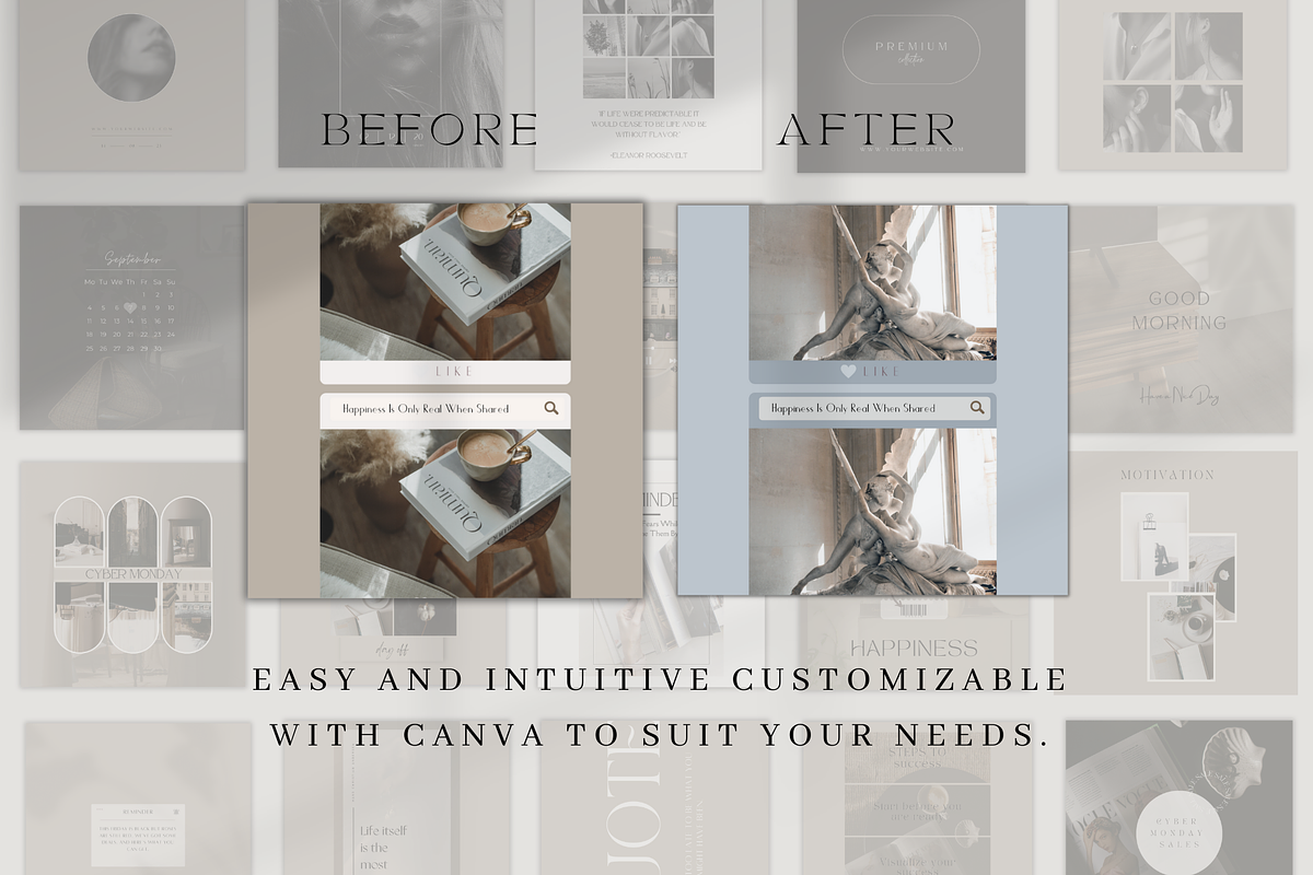 Modern Social Media Bundle | Canva, a Social Media Template by BRANDcontent (Photo 7 of 9)