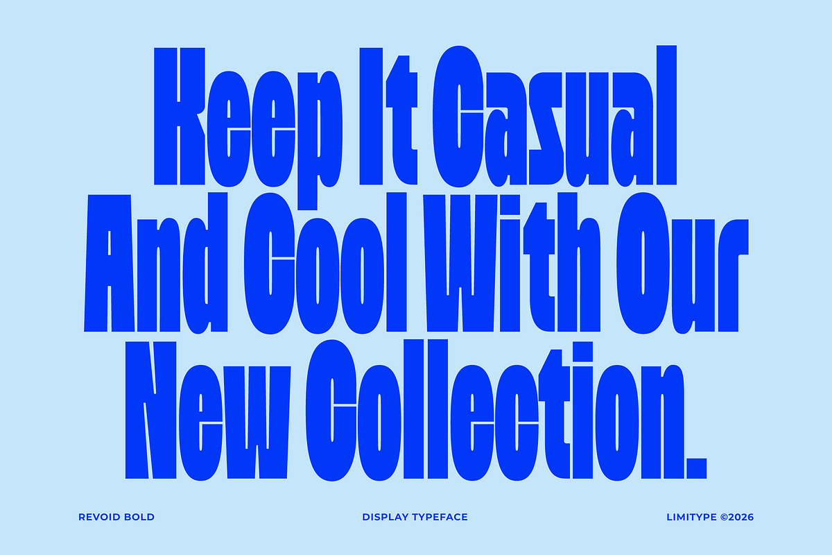 Revoid - Bold Condensed Font, a Sans Serif Font by limitype (Photo 3 of 12)