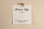 Atelier Grande Vintage Script Font, a Handwritten Font by RantautypeStudio (Thumbnail 8 of 17)