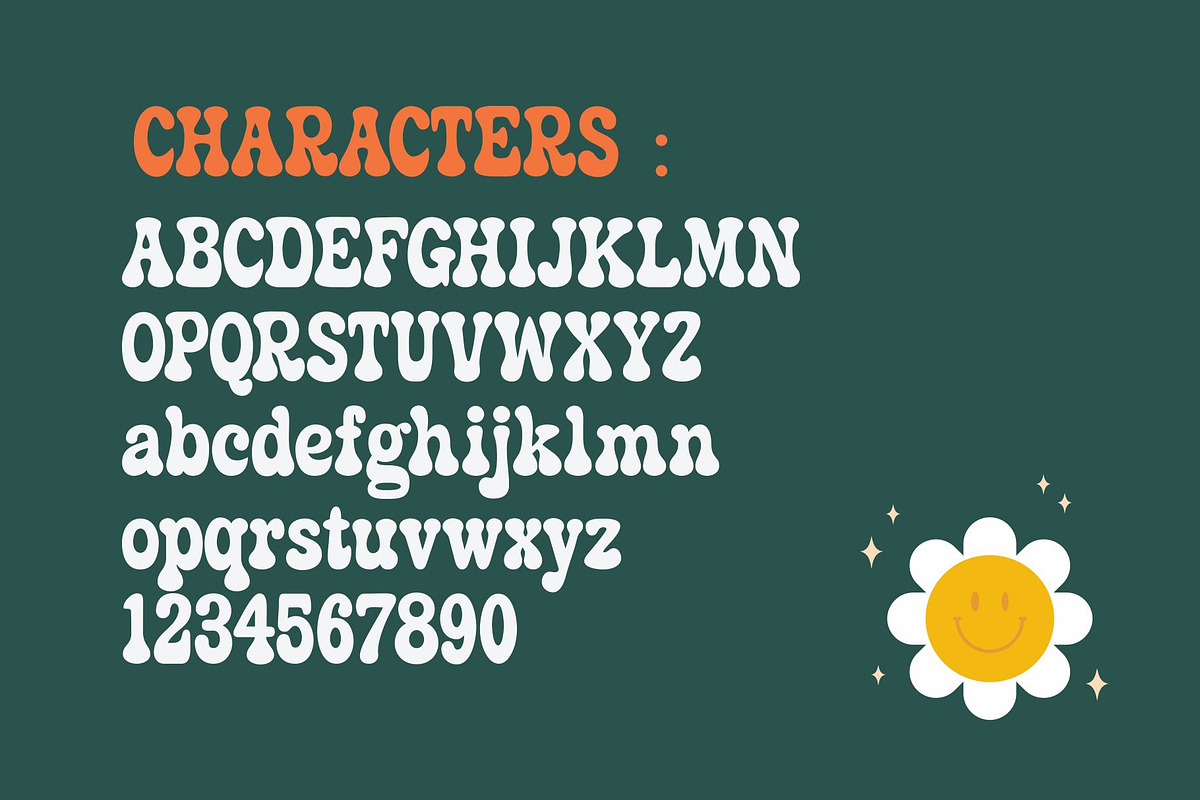 Dosky - Groovy Typeface, a Sans Serif Font by takoliko (Photo 8 of 11)