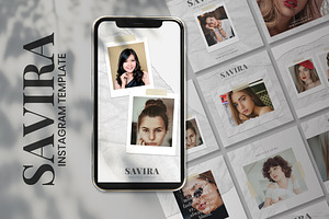 Savira Instagram Template